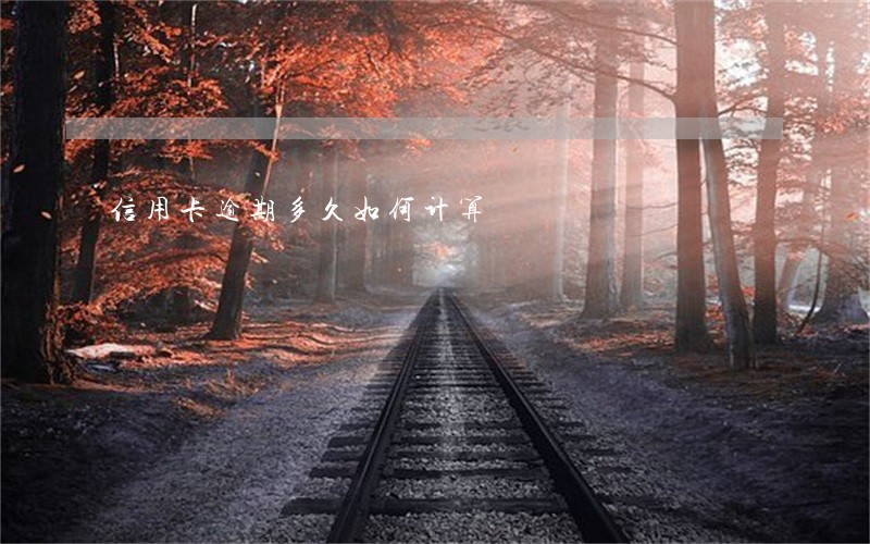 信用卡逾期多久如何计算 信用卡逾期多久如何计算