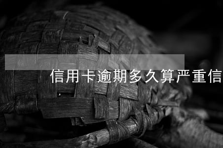 信用卡逾期多久算严重信用不良 信用卡逾期多久算严重信用不良