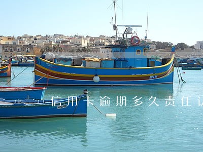 信用卡逾期多久责任认定 信用卡逾期多久责任认定