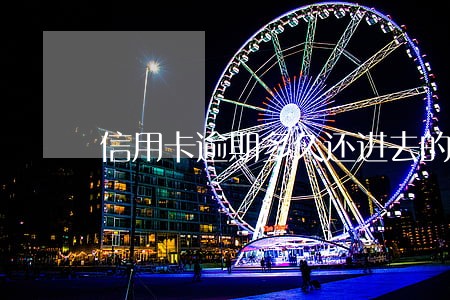 信用卡逾期多久还进去的是本金 信用卡逾期多久还进去的是本金