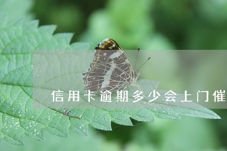 信用卡逾期多少会上门催债