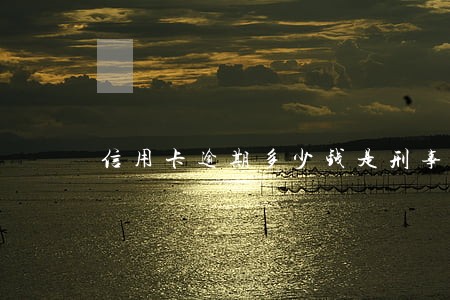 信用卡逾期多少钱是刑事案件 信用卡逾期多少钱是刑事案件