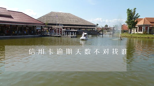 信用卡逾期天数不对找谁 信用卡逾期天数不对找谁