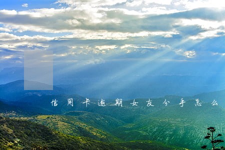 信用卡逾期女友分手怎么办 信用卡逾期女友分手怎么办