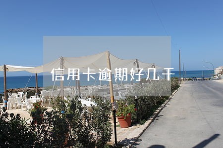 信用卡逾期好几千 信用卡逾期好几千