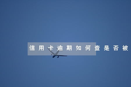 信用卡逾期如何查是否被立案 信用卡逾期如何查是否被立案