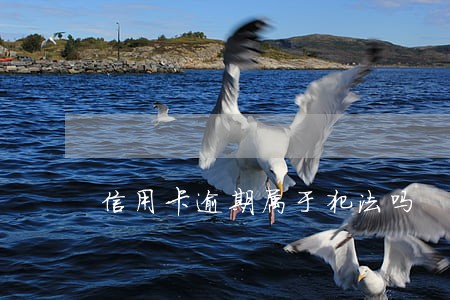 信用卡逾期属于犯法吗