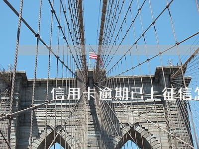信用卡逾期已上征信怎么消除