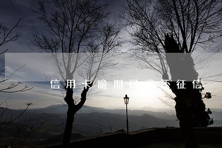 信用卡逾期已偿还征信 信用卡逾期已偿还征信