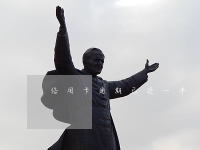 信用卡逾期已还一半 信用卡逾期已还一半