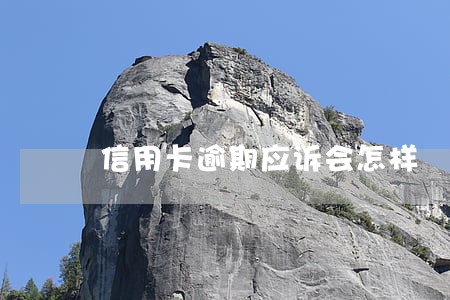 信用卡逾期应诉会怎样