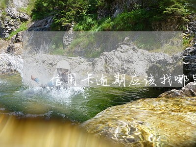 信用卡逾期应该找哪里协商处理 信用卡逾期应该找哪里协商处理