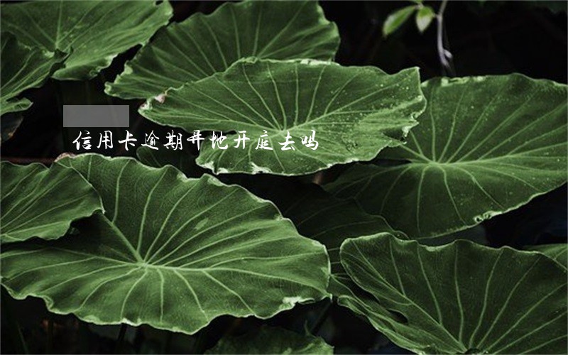 信用卡逾期异地开庭去吗 信用卡逾期异地开庭去吗