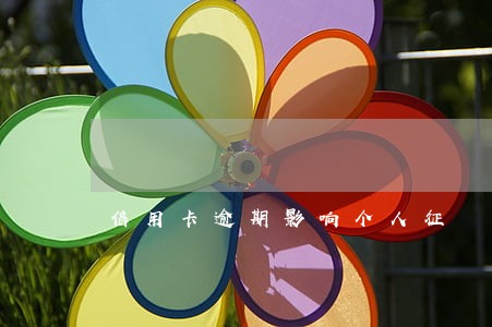 信用卡逾期影响个人征