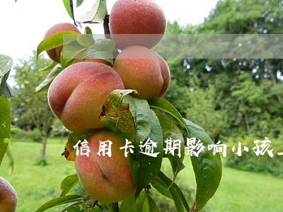 信用卡逾期影响小孩上学么 信用卡逾期影响小孩上学么