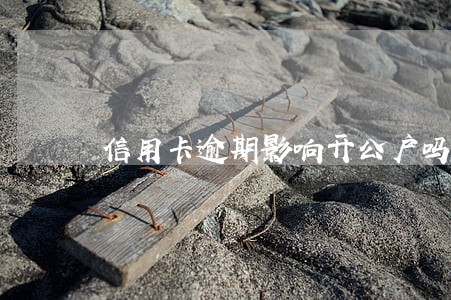 信用卡逾期影响开公户吗 信用卡逾期影响开公户吗