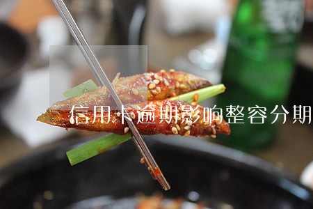 信用卡逾期影响整容分期吗