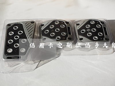 信用卡逾期征信多久能肖