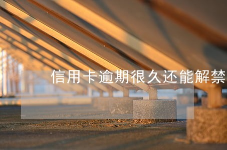 信用卡逾期很久还能解禁吗 信用卡逾期很久还能解禁吗