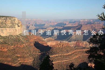 信用卡逾期快两期怎么办