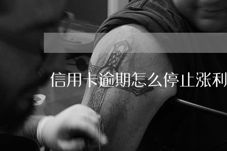 信用卡逾期怎么停止涨利息