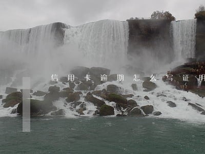 信用卡逾期怎么写证明