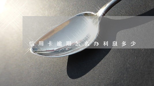 信用卡逾期怎么办利息多少 信用卡逾期怎么办利息多少