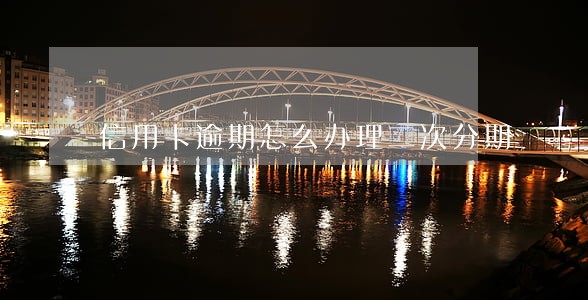 信用卡逾期怎么办理二次分期 信用卡逾期怎么办理二次分期
