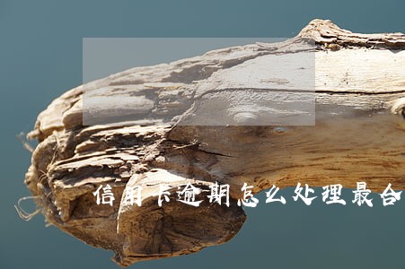 信用卡逾期怎么处理最合理 信用卡逾期怎么处理最合理