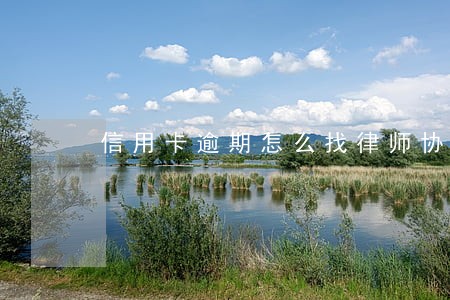 信用卡逾期怎么找律师协商 信用卡逾期怎么找律师协商