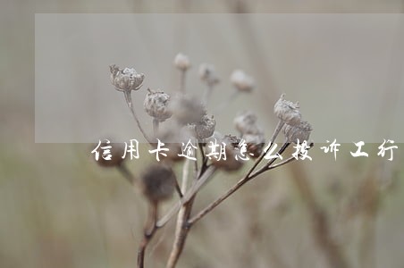 信用卡逾期怎么投诉工行 信用卡逾期怎么投诉工行