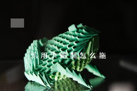 信用卡逾期怎么拖 信用卡逾期怎么拖