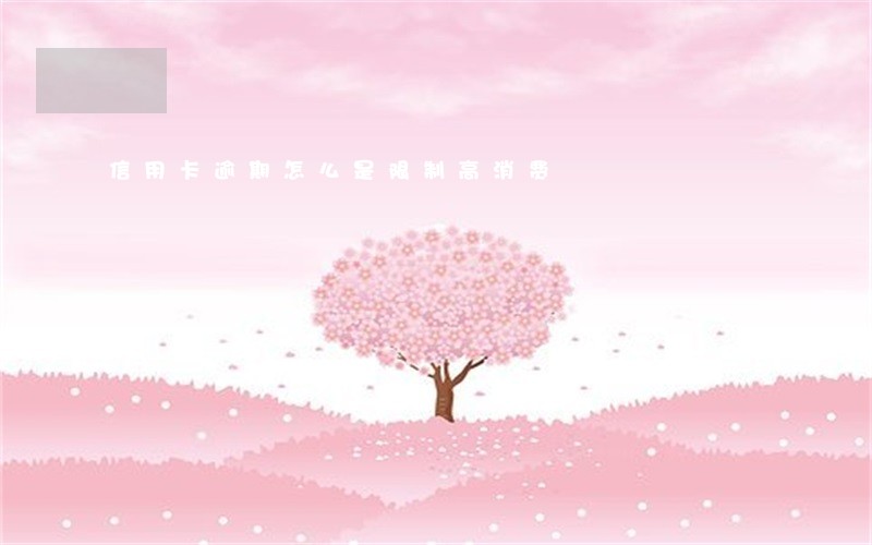 信用卡逾期怎么是限制高消费 信用卡逾期怎么是限制高消费