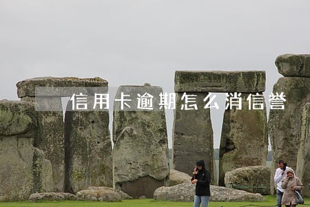 信用卡逾期怎么消信誉 信用卡逾期怎么消信誉