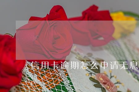 信用卡逾期怎么申请无息还款 信用卡逾期怎么申请无息还款