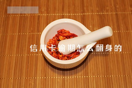 信用卡逾期怎么翻身的