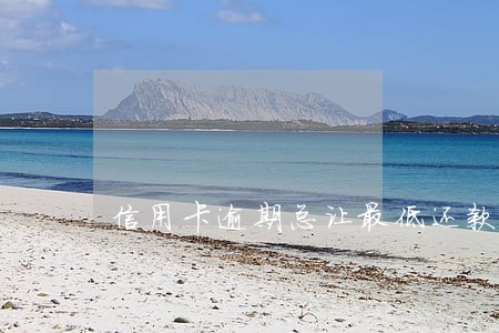 信用卡逾期总让最低还款