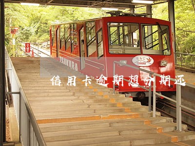 信用卡逾期想分期还 信用卡逾期想分期还