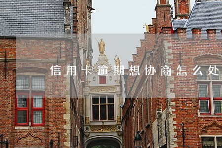 信用卡逾期想协商怎么处理 信用卡逾期想协商怎么处理