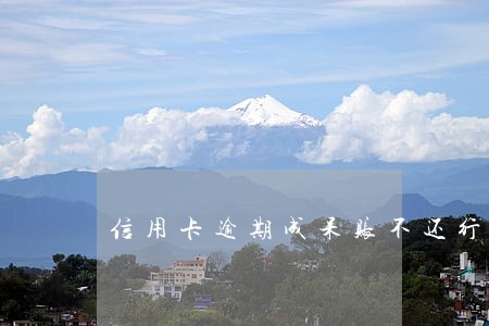 信用卡逾期成呆账不还行吗 信用卡逾期成呆账不还行吗