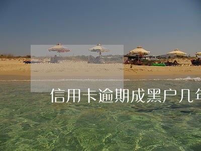 信用卡逾期成黑户几年能洗白 信用卡逾期成黑户几年能洗白