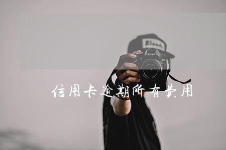 信用卡逾期所有费用 信用卡逾期所有费用