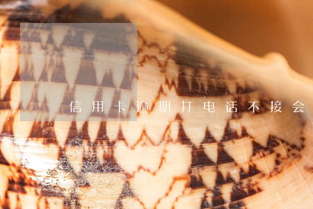 信用卡逾期打电话不接会怎么样