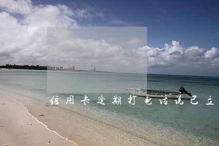 信用卡逾期打电话说已立案 信用卡逾期打电话说已立案