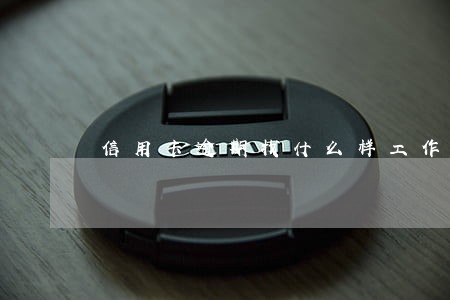 信用卡逾期找什么样工作