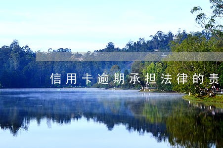 信用卡逾期承担法律的责任有哪些