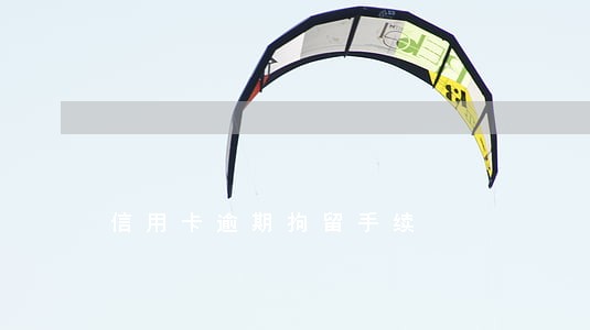 信用卡逾期拘留手续 信用卡逾期拘留手续