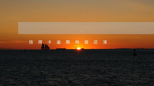 信用卡逾期拘留还清