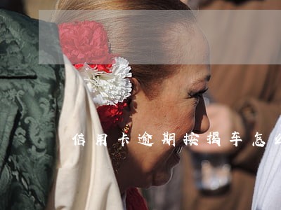 信用卡逾期按揭车怎么处理 信用卡逾期按揭车怎么处理