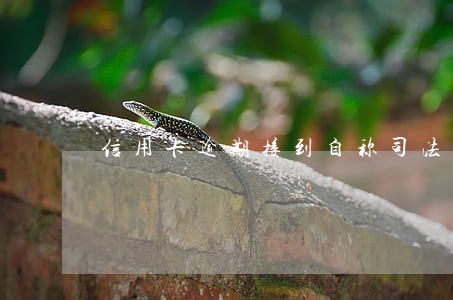 信用卡逾期接到自称司法局电话 信用卡逾期接到自称司法局电话